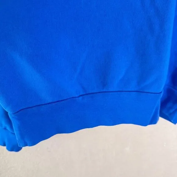 Mother The Drop Square 80’s Sweatshirt Womens XS Blue Graphic Crewneck Pullover - Picture 5 of 11